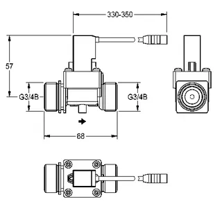 Aquarotter Magnetventil, PROTRONIC, 6 VDC, 2000104460 – Bild 3