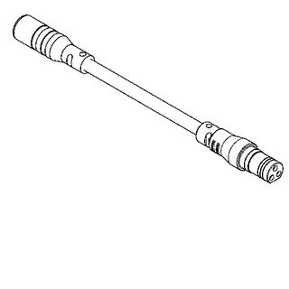 Aquarotter Adapterkabel, F5, Länge 100 mm, für Spannungsversorgung – Bild 2