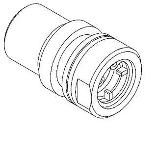 Aquarotter Anschlussstutzen, AQUAJET-Slimline, 9 l, 2000105479 – Bild 2