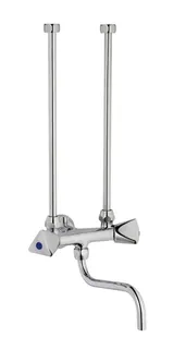 SH KÜCHENARMATUR CLASSIC-LINE_2 ÜBERTISCHSPEICHER, ROHR 12MM, CHR – Bild 1
