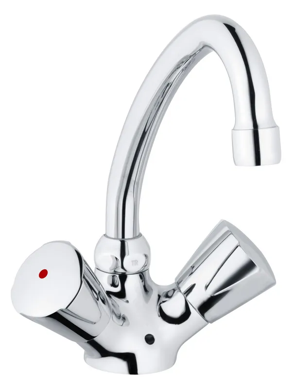 SH Waschtisch ARM. ZWEIGR. CLASSIC-LINE_2 CLASSIC,ABLGARN.,HU-ROHRAUSL.,CHR