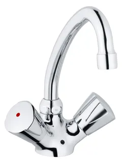 SH Waschtisch ARM. ZWEIGR. CLASSIC-LINE_2 CLASSIC,ABLGARN.,HU-ROHRAUSL.,CHR – Bild 1