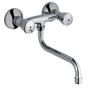 SH KÜCHENARMATUR CLASSIC-LINE_2 CLASSIC, S-ROHRAUSL. 200,1/2" CHR – Bild 1