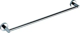 SH BADETUCHHALTER 800 GAMMA_300 MIT WANDBEF., LÄNGE 800, CHROM