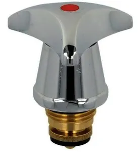 SH OBERTEIL 1/2" M. TRECORN METALLGRIFF KALT CHROM