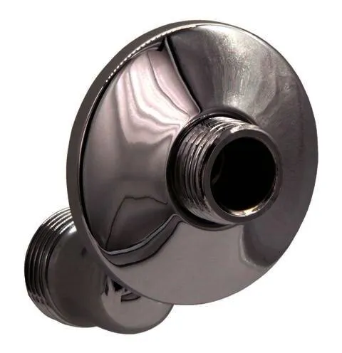 SH S-ANSCHLUSS 1/2" X 3/4" OFFEN, MIT SCHRAUBROSETTE CHROM