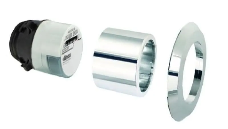 AM Wohnungswasserzähler Unterputz MES 3-Koax +m KU 75mm IST