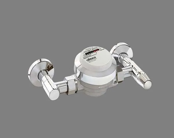 AM Wohnungswasserzähler Aufputz EV 3/110-MK-1/2" +m A34 EAT 3/4"AG
