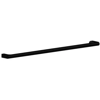 SCALIDO-Badetuchhalter Design rund 800mm breit schwarz matt