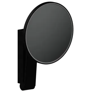 SCALIDO-Kosmetikspiegel Wandmodel be- leuchtet D=212mm m Schalter schwarz matt