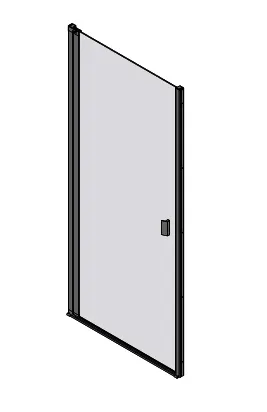 sanibel 3001-Pendeltür f. Nische Wandan- schlag NPWA L 750x2000mm links SWM/ESG