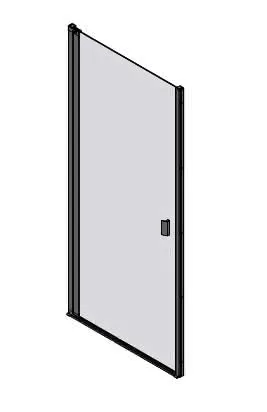 sanibel 3001-Pendeltür f. Nische Wandan- schlag NPWA L 1000x2000mm links SPO/ESG