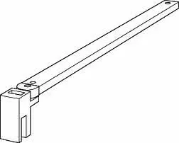 sanibel 3001-Quertraverse A23 QU für U-Kombination TPFA/TP2W 100-1500mm si-po