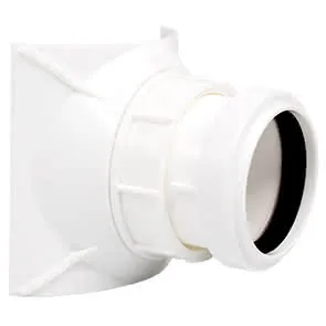 airfit Schraubabzweig DN 110/40 weiß , Z-42.1-603