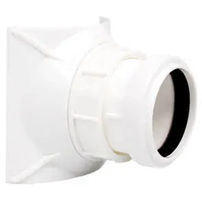 airfit Schraubabzweig DN 110/40 weiß , Z-42.1-603
