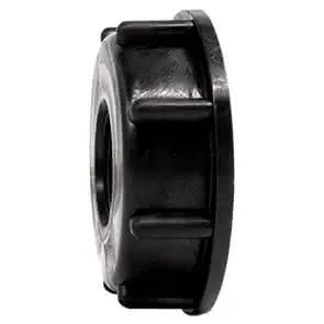 airfit Überwurfmutter 3/4" AG 59 mm x 6 mm, schwarz