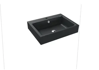 Kaldewei WB PURO WANDWASCHTISCH Mod.3164,600x 460mm,cg90,PEFF,AD,m. 1HL,mÜL,chr – Bild 2