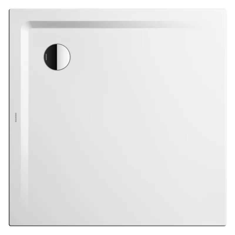 Kaldewei Duschwanne SUPERPLAN Mod.1858-1, 1000 x 1000, alpinweiß matt,Secure Plus