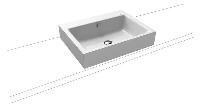 Kaldewei WB PURO Mod.3157,600x460mm,alpwe,PEFF ,AD,m. 1HL,mÜL,alpwe