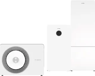 BOSCH Luftwärmepumpen-Paket BOPA CS776 AW 4 OR-S, CS5800iAW 12 MB, SWDP300-2O C