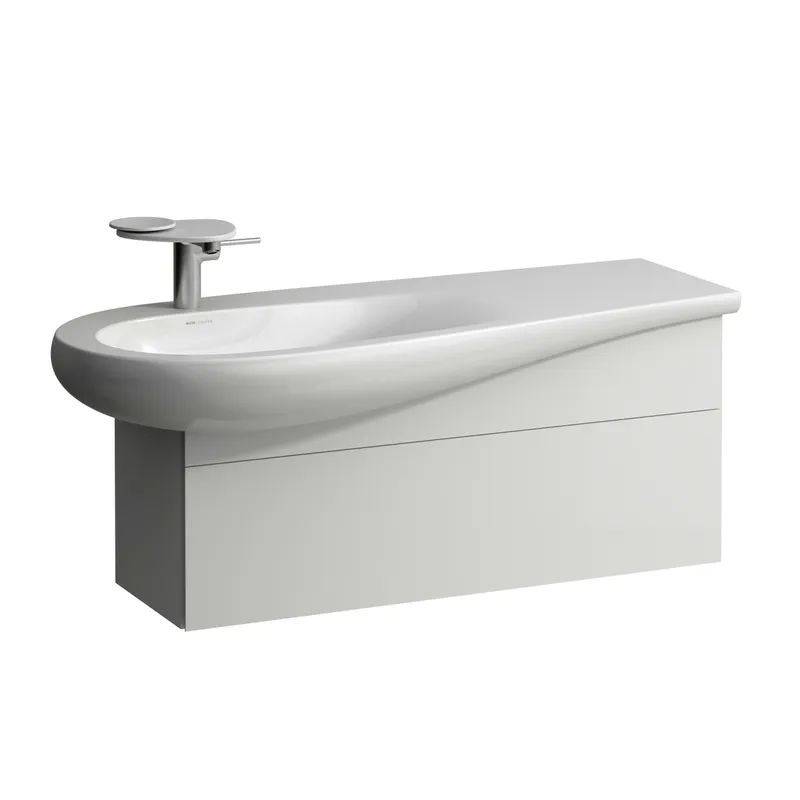 Laufen WTU ALESSI 321x994x442 1 Schubl Griff f.WT H814973 Weiß matt