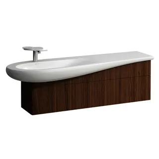Laufen WTU ALESSI 321x1350x442 1 Schubl Griff f.WT H814971 Noce Canaletto