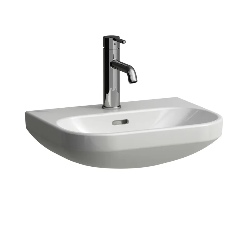 Laufen HWB LUA 340x450x145 1 Hahnloch mit Überlauf LCC weiß