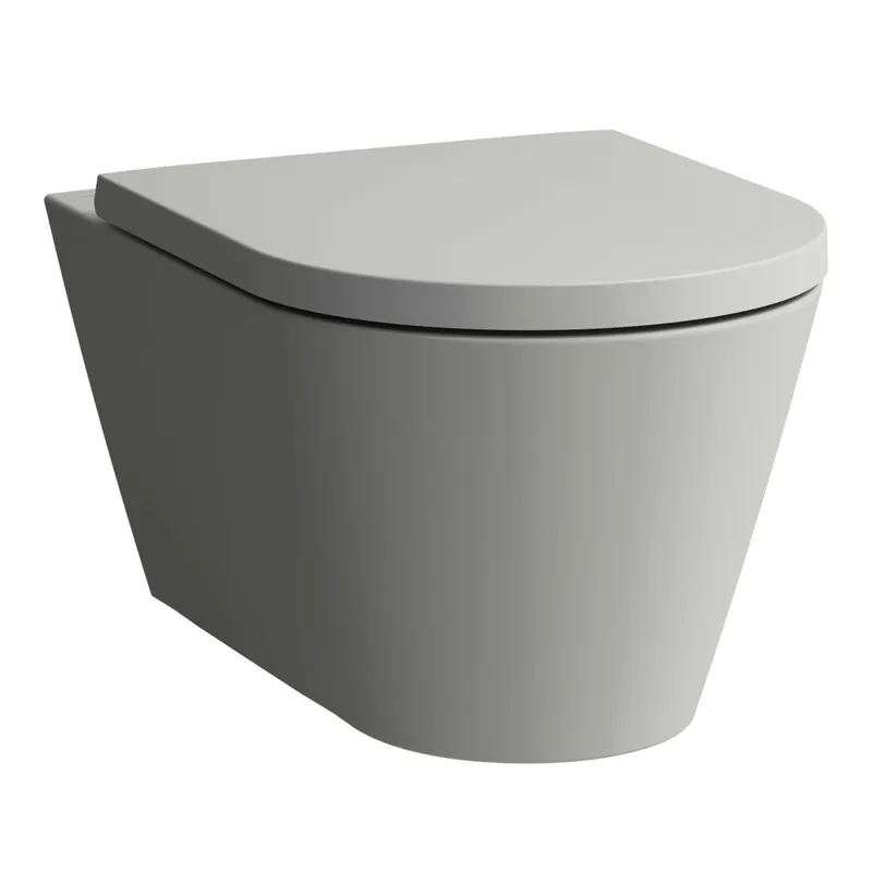 T-WC wandh. K-LAUFEN 545x370 Silent-Flush spülrandlos weiß matt