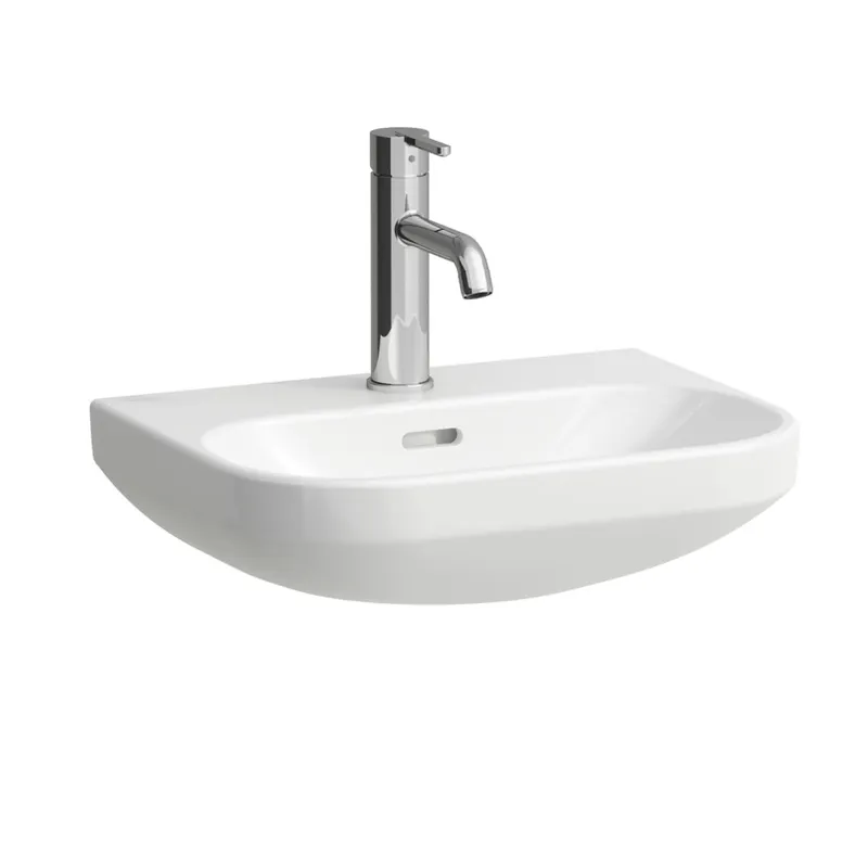 Laufen HWB LUA 340x450x145 1 Hahnloch mit Überlauf weiß