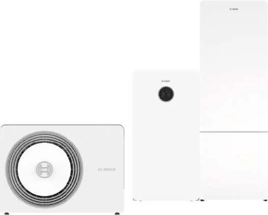 BOSCH Luftwärmepumpen-Paket BOPA CS799 AW 12 OR-T, CS5800iAW 12 MB,SWDP300-2OC