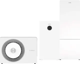 BOSCH Luftwärmepumpen-Paket BOPA CS798 AW 10 OR-T, CS5800iAW 12 MB,SWDP300-2OC