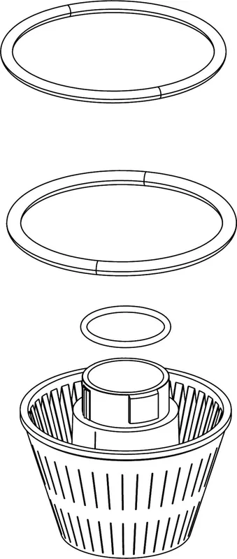 Grünbeck Harzfänger mit O-Ring