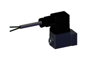 Grünbeck 2/2 Magnetventil 24V mit Flansch und Spule