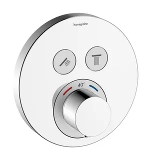 sanibel 3001-Wannenthermostat EcoSelect A23 UP-Fertigmontageset rund 2 Verbr vc