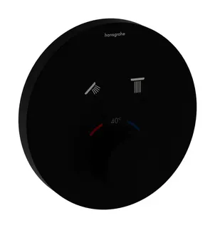 sanibel 3001-Wannenthermostat EcoSelect A23 UP-Fertigmontageset rund 2 Verbr sw