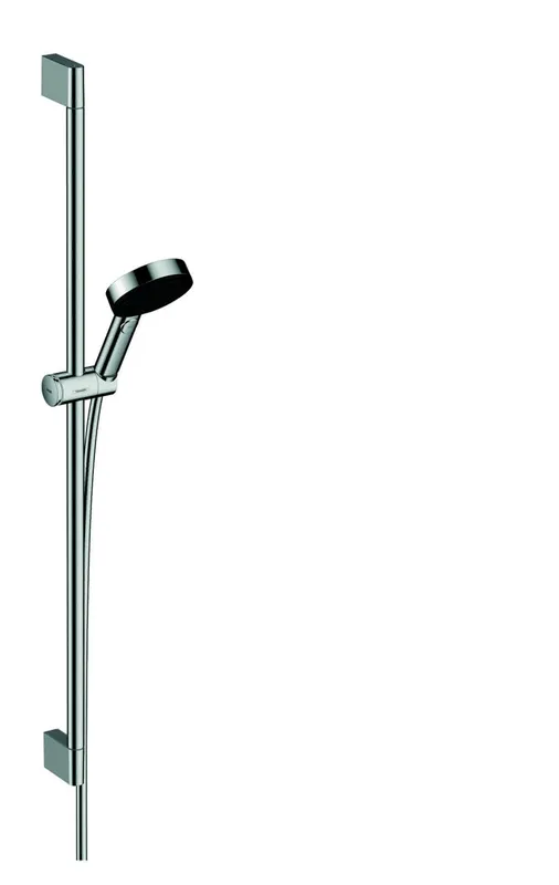 sanibel 3001-Brauseset A23 m. Handbrause EcoPlus Wandstange 959mm/Schlauch verchr