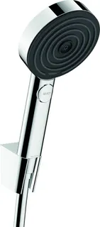 sanibel 3001-Wannen-Brauseset A23 mit Handbrause EcoPlus, Schlauch/Halter vc
