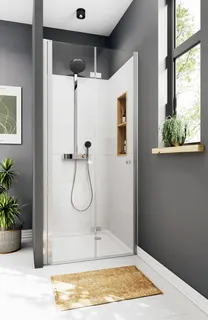 sanibel 3001-Showerpipe-Thermostatset EcoPlus 1114mm lang Hand-/Kopfbrause vc