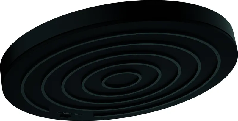sanibel 3001-Kopfbrause EcoPlus A23 rund 260mm DN15 Powderrain Antikalk schwarz