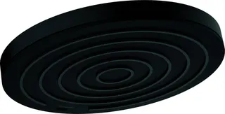 sanibel 3001-Kopfbrause EcoPlus A23 rund 260mm DN15 Powderrain Antikalk schwarz