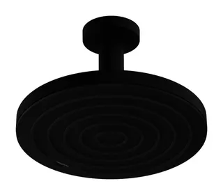 sanibel 3001-Kopfbrause EcoPlus A23 rund 260mm m Deckenanschl. DN15 100mm schwarz