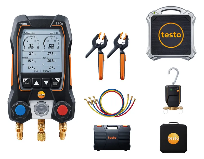 Testo 550s Wärmepumpen-Einsteiger-Set