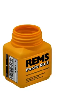 REMS Paste Cu 3, Weichlotpaste 250 g, Flussmittel, Pinsel