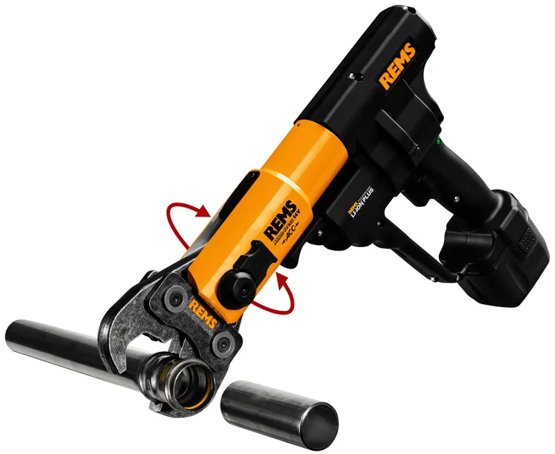 REMS Akku-Press 14V ACC Set V 15+18+22 +Akku 5,0 Ah