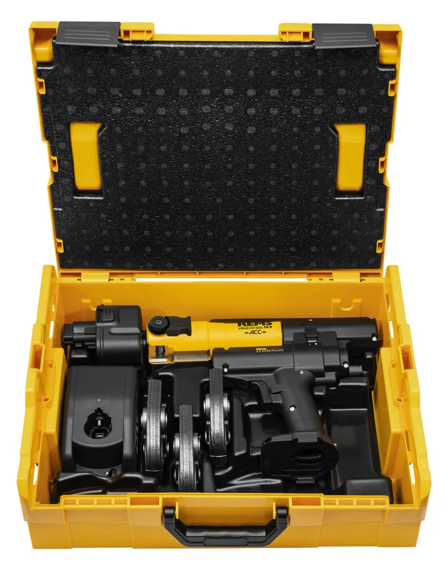 REMS Mini-Press 14V ACC Set V 15+18+22 L-Boxx
