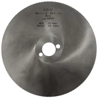 REMS Metallkreissägeblatt HSS 225 x 2 x 32 mm, 220 Zähne