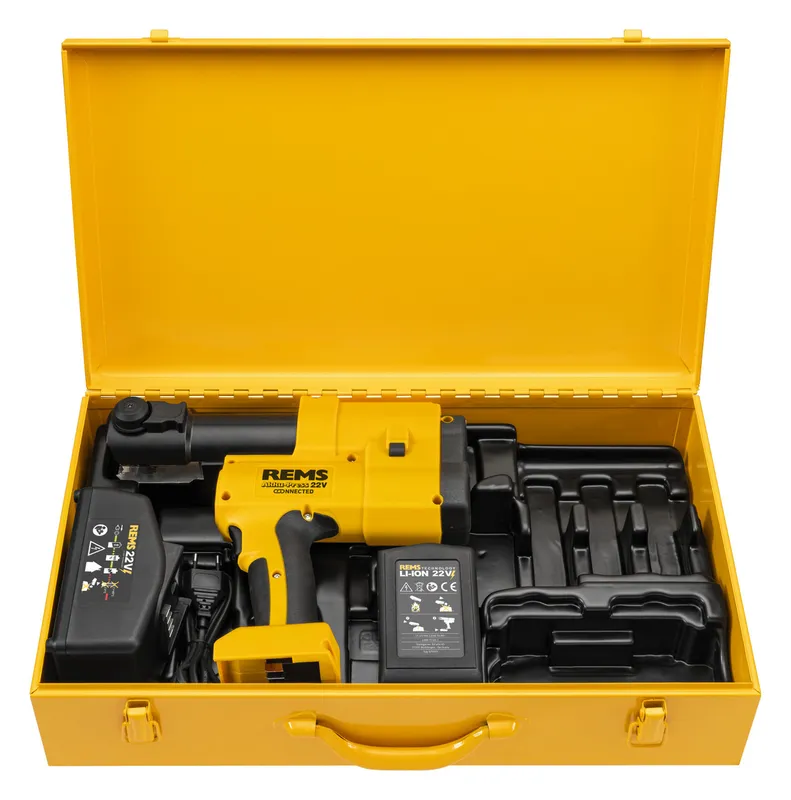 REMS Akku-Press 22V Connected Basic-Pack