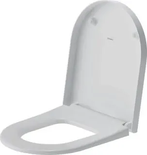 Duravit Vitrium WC-Sitz, Weiß Seidenmatt 385x468x49 mm,Abs.autom,Sitzgarn.abn.bar – Bild 2
