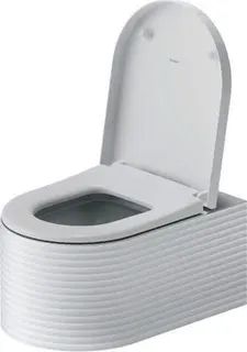 Duravit Vitrium WWC,Weiß Seidenm.,IF:Weiß,HYG 570x385x350,TS,4,5l,Spülrd.off.,Abg.wgr – Bild 3