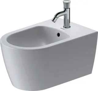 DU Wand-Bidet 570mm Bento Weiß SDM HYG mit ÜL, mit HLB, 1 HL, Durafix inkl.